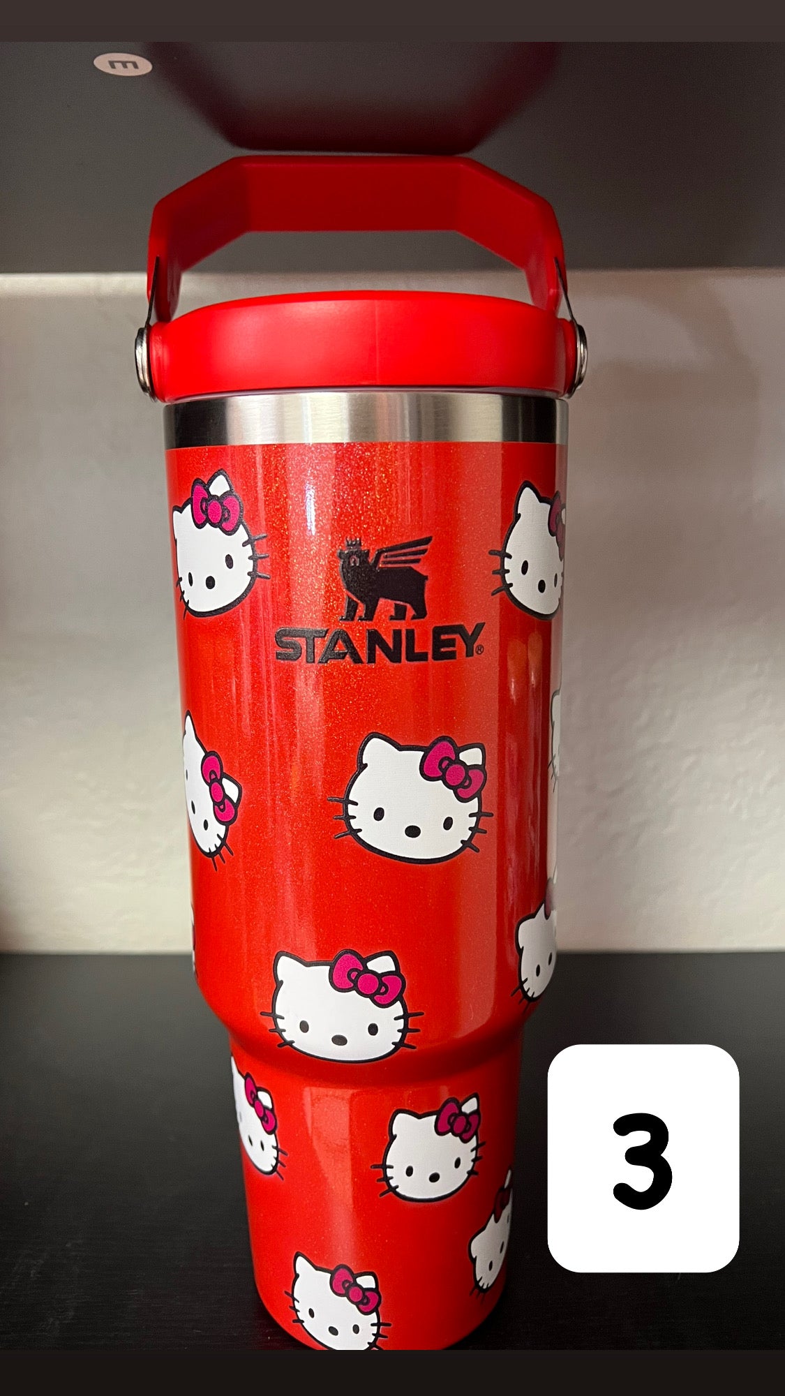 Hello Kitty and Kuromi 40 oz Top Handle Stanley